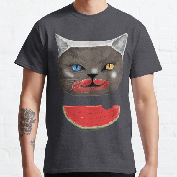 cat watermelon shirt