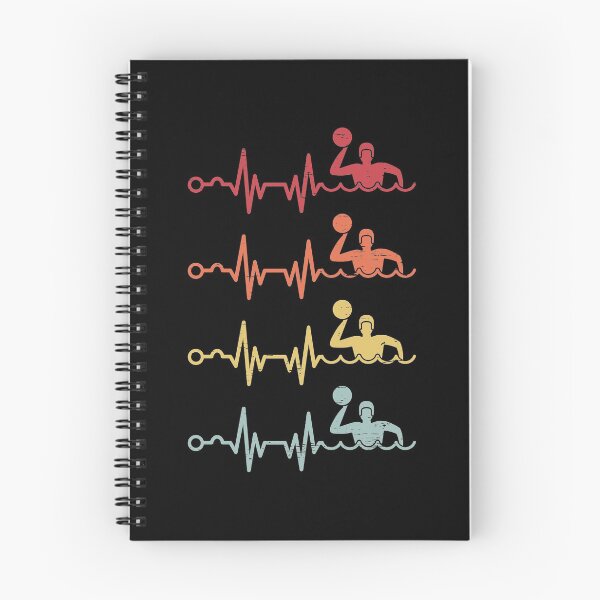 Item preview, Water Polo Swim Sport Heartbeat Retro Water Polo EKG designed and sold by shirti.