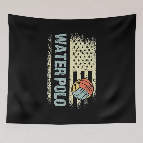 Item preview, Water Polo Swim Sport Vintage American USA Flag Water Polo designed and sold by shirti.