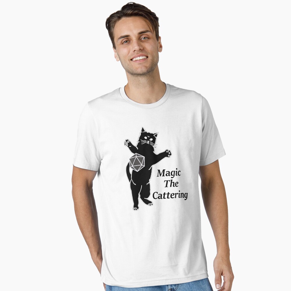 Vista previa del artículo con la obra «Camiseta esencial», diseñado y vendido por Gold-Coin.