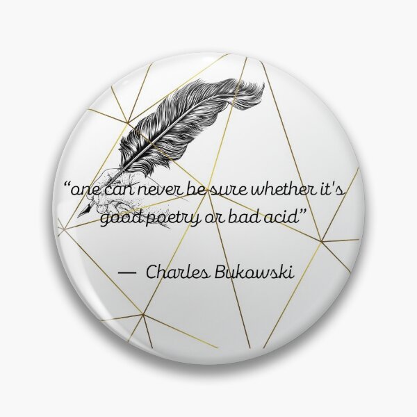 Item preview, charles bukowski designed and sold by dabluelady.