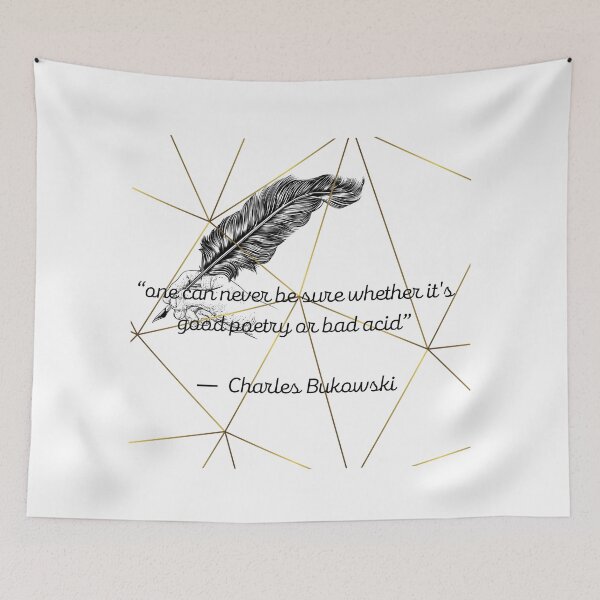 Item preview, charles bukowski designed and sold by dabluelady.