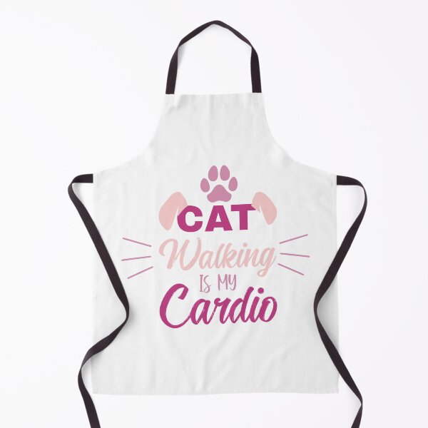 Item preview, Cat Walking Is My Cardio-Pet Cats- Animal Lover-Kitten Gift Idea designed and sold by TYPOGRAPO.