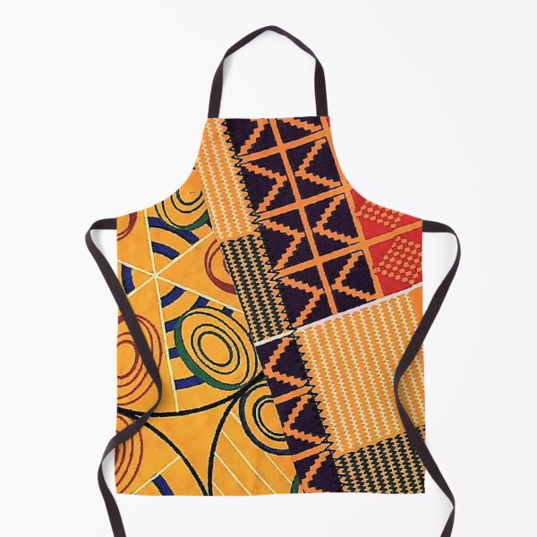 Item preview, African Fabric Patchwork Collage Art Patterns [#244] designed and sold by AfriStyleUK.