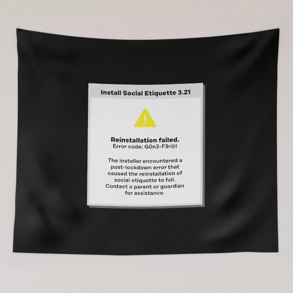 Item preview, Install social etiquette failed. Lockdown error: gone feral designed and sold by NaughtyGoose.