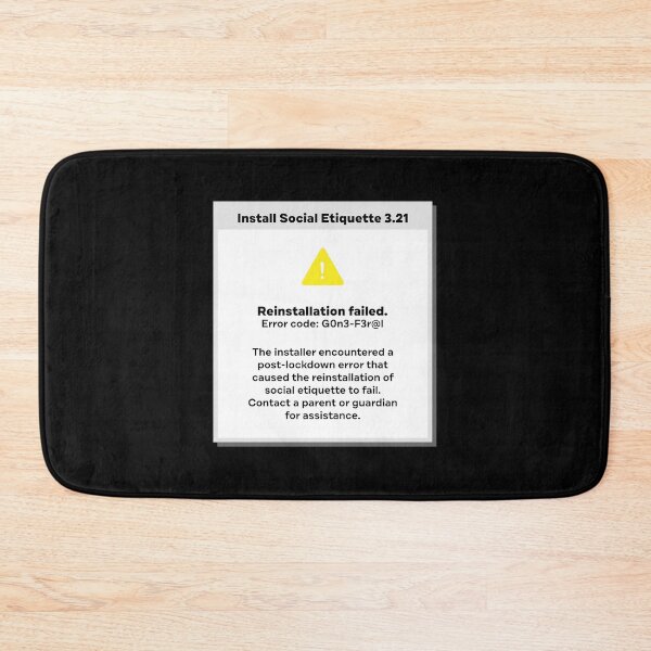 Item preview, Install social etiquette failed. Lockdown error: gone feral designed and sold by NaughtyGoose.