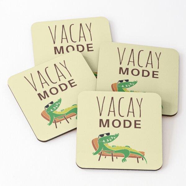 Item preview, Funny Vacay Mode Crocodile With Sunglasses ( beige) designed and sold by dass-art.