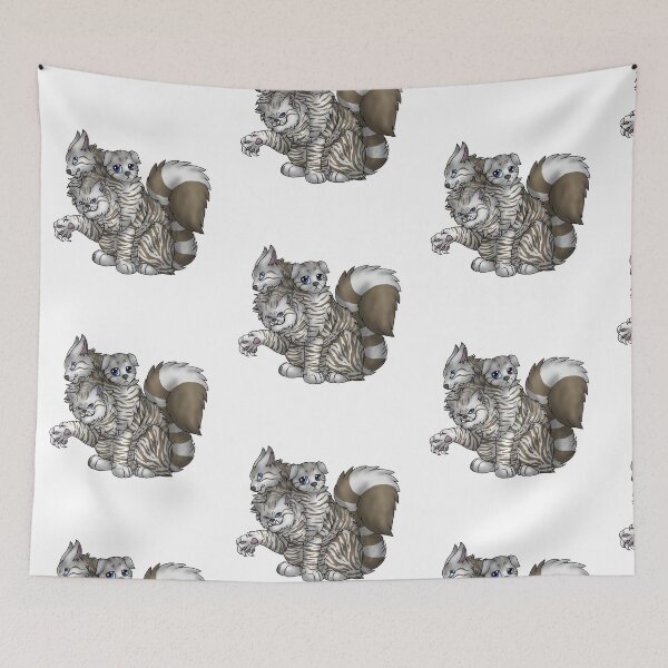 Item preview, CerPURRus: Silver-Amber Tabby designed and sold by spyroid101.