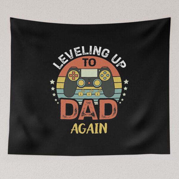 Item preview, Leveling Up To Dad Again, Funny Gamer Dad Gift For Father's Day designed and sold by Theobsessed01.