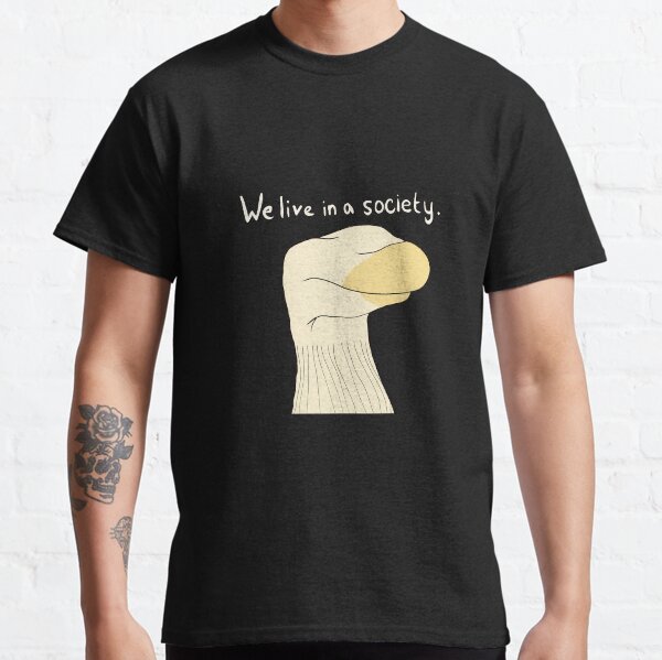 Bo Burnham Socko "We live in a society" Inside Special (sticker and more) Classic T-Shirt
