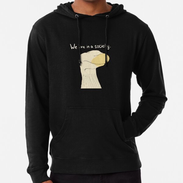 Bo Burnham Socko "We live in a society" Inside Special (sticker and more) Lightweight Hoodie