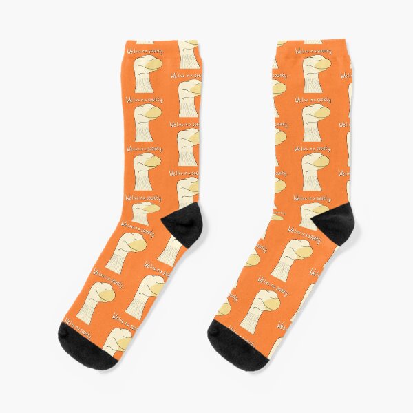 Bo Burnham Socko "We live in a society" Inside Special (sticker and more) Socks