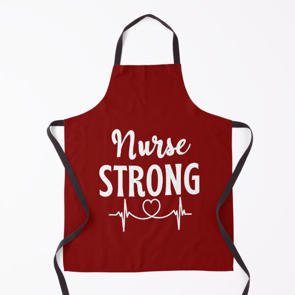 Item preview, Nurse strong - nurse gift/present (white/grey) designed and sold by PickaSticka.