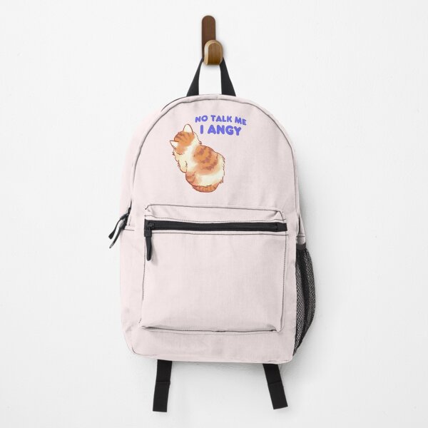 Item preview, I draw no talk me i angy cat meme designed and sold by RansRoom.