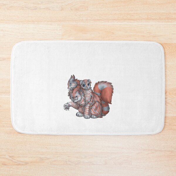 Item preview, CerPURRus: Red on Blue Tabby designed and sold by spyroid101.