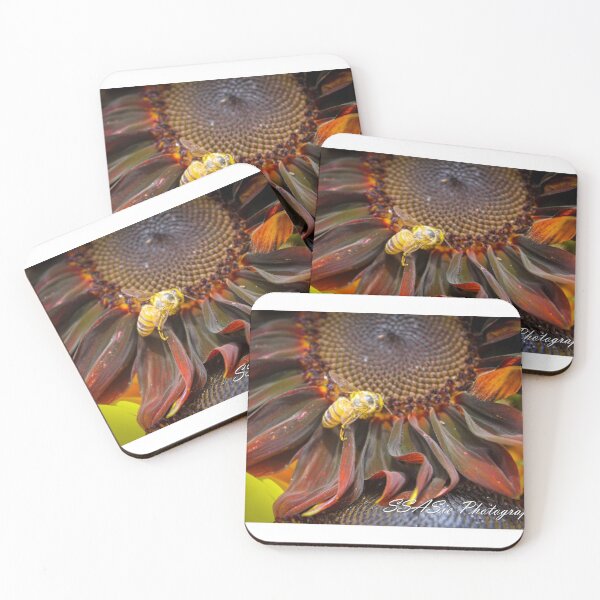 Item preview, Bee in sunflower designed and sold by SSASiePix.