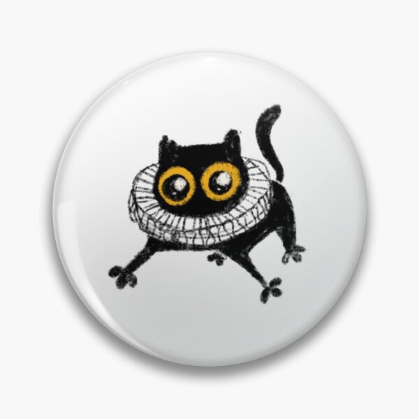 Item preview, Victorian void cat designed and sold by ThisCat1sOnFire.