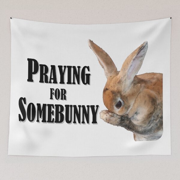 Item preview, Praying Bunny designed and sold by CJGrimes.