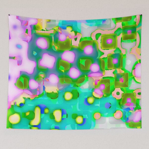 Item preview, Organic wonderland - abstract landscape designed and sold by Xdelacra.