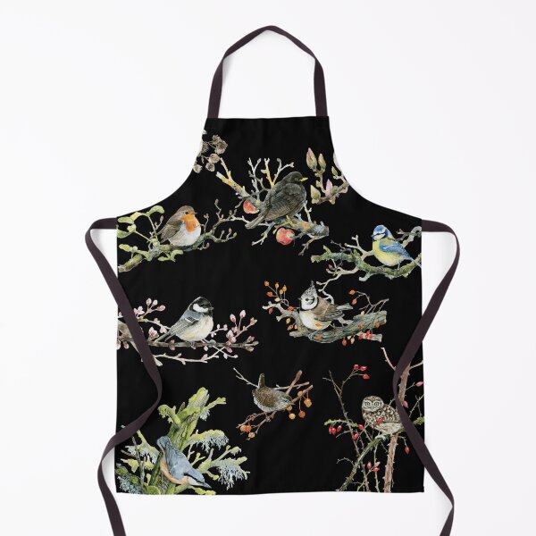 Item preview, Blue tit, blackbird, sparrow, robin, eagle owl, owl, owl, titmouse designed and sold by Ivyart24.