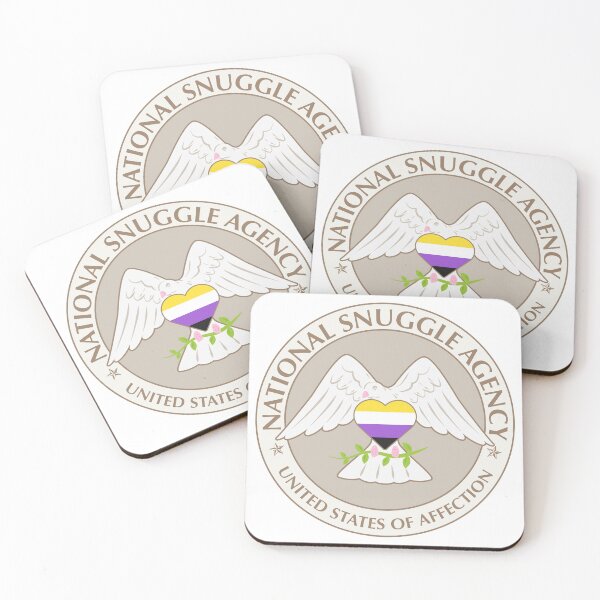 Item preview, National Snuggle Agency Non-Binary 2 designed and sold by animinimal.