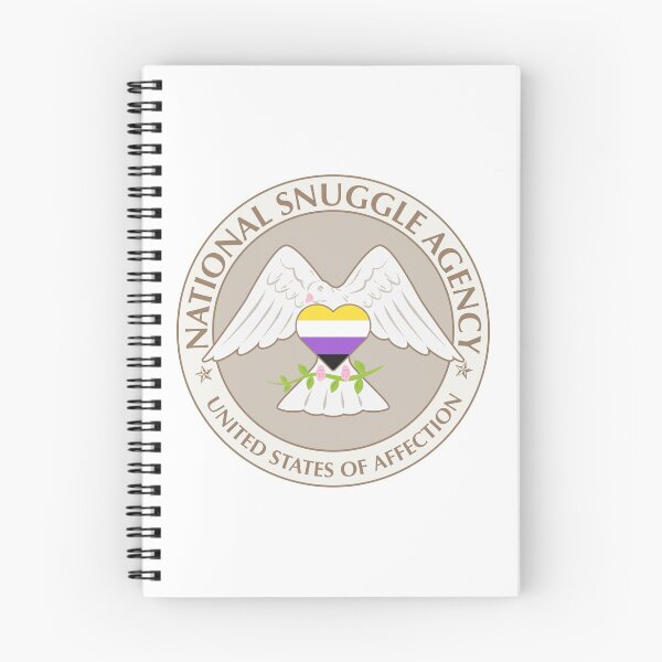 Item preview, National Snuggle Agency Non-Binary 2 designed and sold by animinimal.