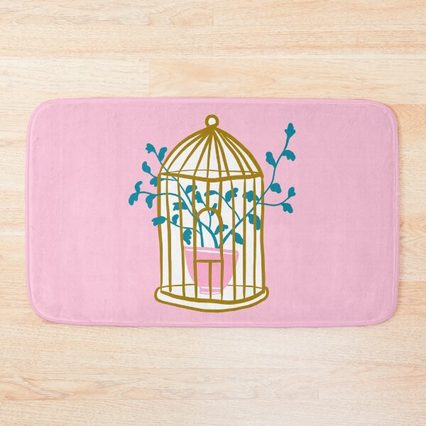 Item preview, Golden plant cage illustration designed and sold by valdegilde.
