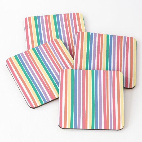 Item preview, “Rainbow Stripes” designed and sold by FarmersCottage.