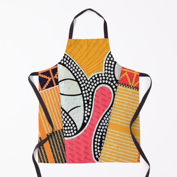 Item preview, African Fabric Patchwork Collage Art Patterns [#247] designed and sold by AfriStyleUK.