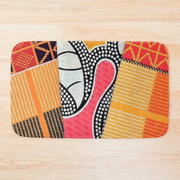 Item preview, African Fabric Patchwork Collage Art Patterns [#247] designed and sold by AfriStyleUK.