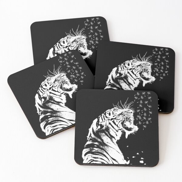 Item preview, Tiger dandelion flower wild cat dandelion designed and sold by DerNerd.