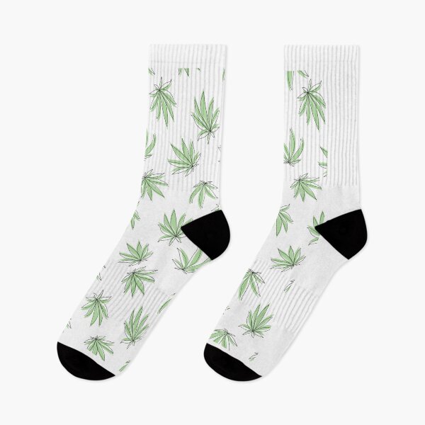 Item preview, Seamless pattern with green cannabis leaf designed and sold by Tatishka.