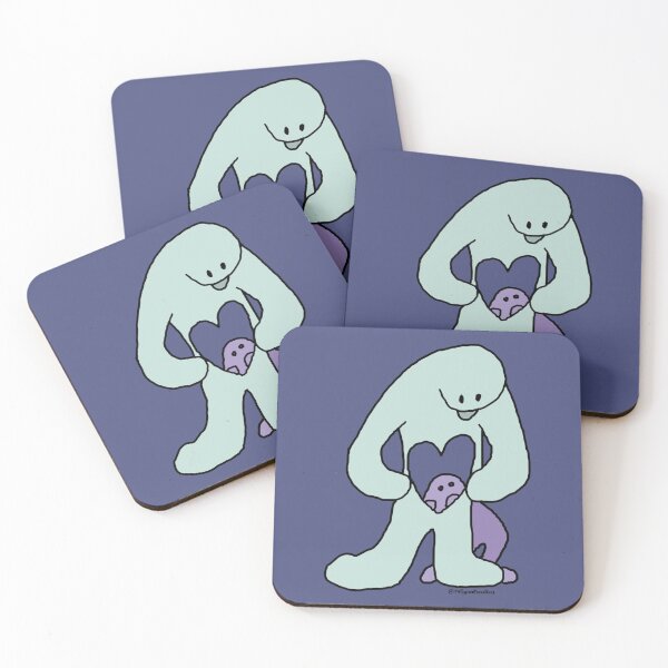 Item preview, Finding Love Cute Cartoon Characters designed and sold by RallyPointArt.
