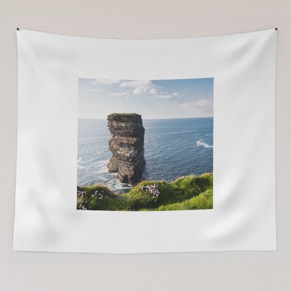 Item preview, Dun Briste In Evening Light designed and sold by Adrian McGlynn.