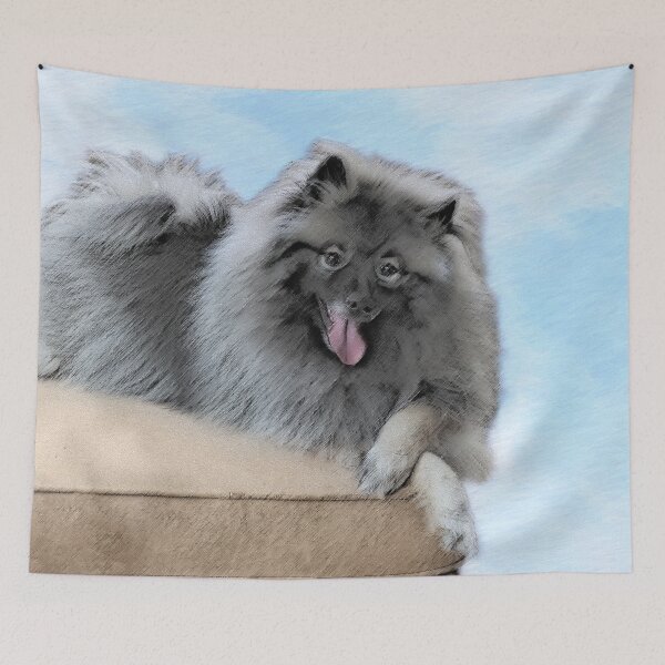 Item preview, Keeshond - Rainy designed and sold by alpendesigns.