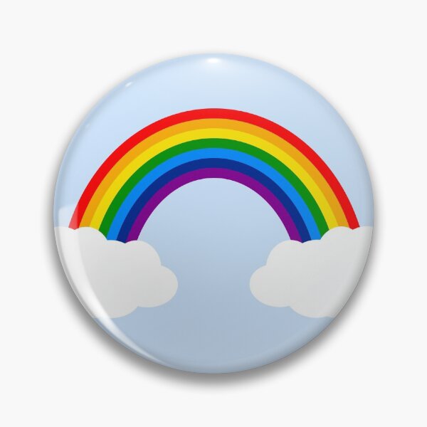 Item preview, rainbow and clouds designed and sold by y2krevival.