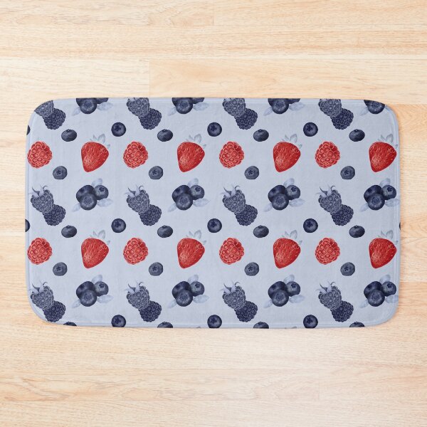 Item preview, Strawberry and blueberry patents designed and sold by Patternsonly.