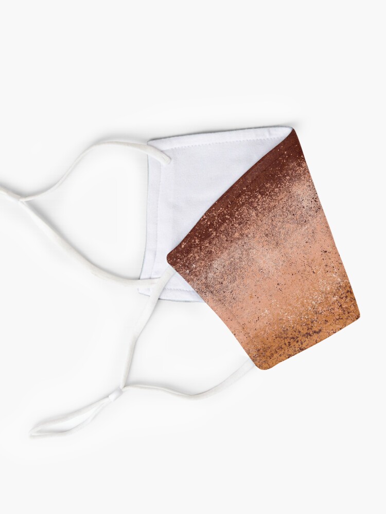 Alternate view of Warm Neutral Boho Terracotta Mask