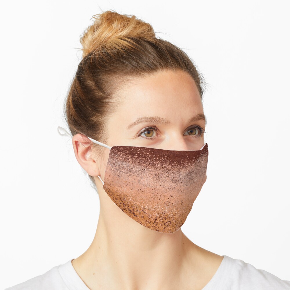 Warm Neutral Boho Terracotta Mask