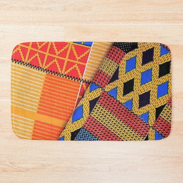 Item preview, African Fabric Patchwork Collage Art Patterns [#249] designed and sold by AfriStyleUK.