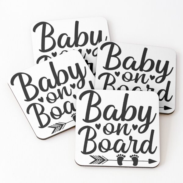 Item preview, Baby on board designed and sold by SasKloset.