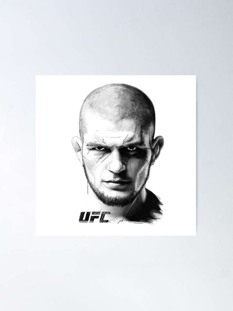 Khabib Nurmagomedov Creative Relief Coloring Book: Powerful