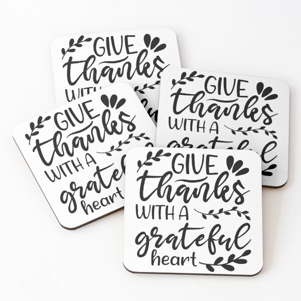 Aperçu de l'œuvre Give thanks with a grateful heart créée et vendue par SasKloset.
