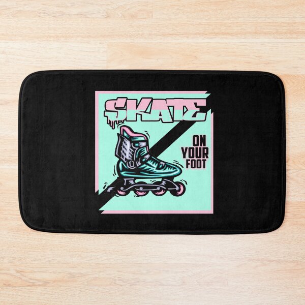 Item preview, Skate On Your Foot Inline Skating Skates designed and sold by MooonTees.