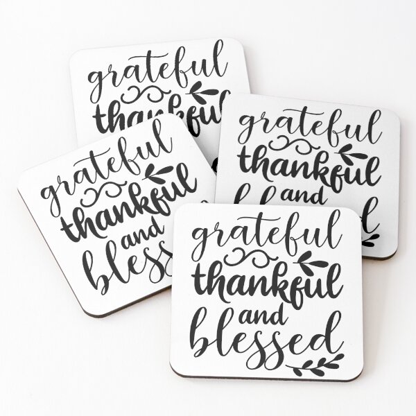 Aperçu de l'œuvre Grateful, thankful and blessed créée et vendue par SasKloset.