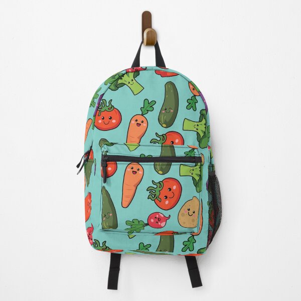 Item preview, Happy Vegetables Green Pattern designed and sold by keeleypost.