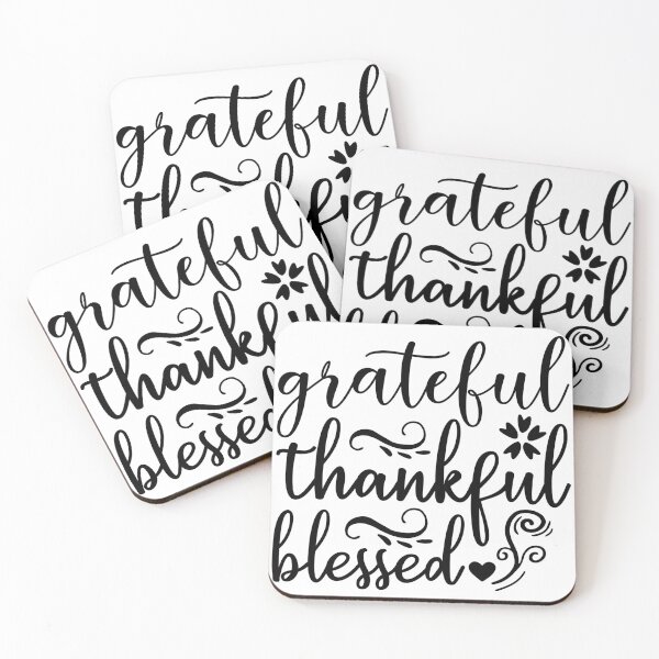 Aperçu de l'œuvre Grateful, thankful and blessed créée et vendue par SasKloset.