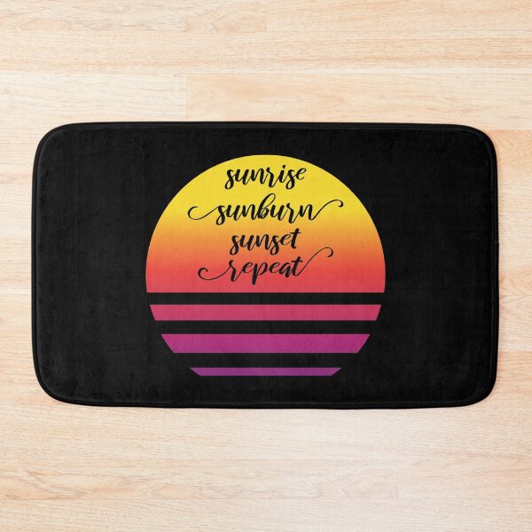 Item preview, Sunrise Sunburn Sunset Repeat II designed and sold by Lemon Pepper.