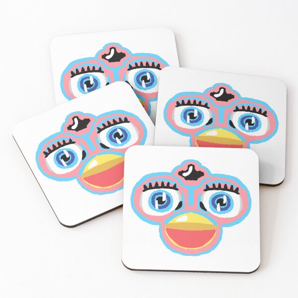 Item preview, Trans Pride Furby Faceplate designed and sold by hmw2003.