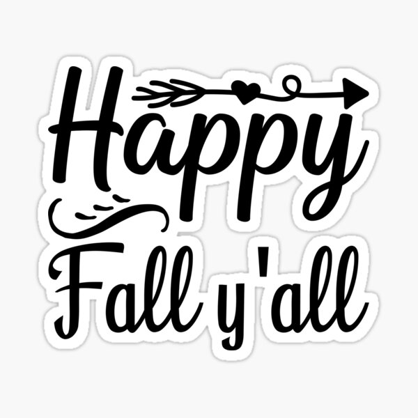 Item preview, Happy Fall y'all designed and sold by SasKloset.